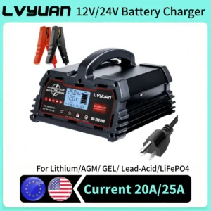 Auto DC12V 24V Battery Charger