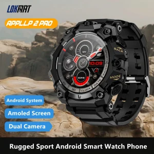 LOKMAT New APPLLP 2 PRO Rugged Sport Android Smart Watch Phone