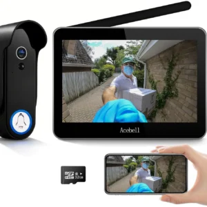 Wireless Smart Video Doorbell Intercom System WiFi 1080P Camera