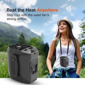 Portable Waist Fan Rechargeable Cooling Fan