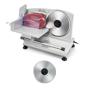 SucceBuy 6.7-10 inch Meat Slicer Electric Deli Slicer Machine