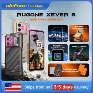 RugOne Xever 8 Rugged Phone Helio G200 16GB+256GB