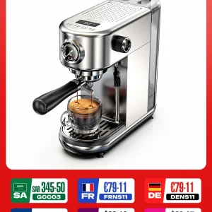 HiBREW 20Bar Semi Automatic Espresso Coffee Machine