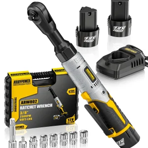 3/8" Cordless Ratchet Wrench Set