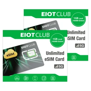EIOTCLUB ESIM Card for Android & iOS, Unlimited ESIM Downloads, - Thumbnail Image 7