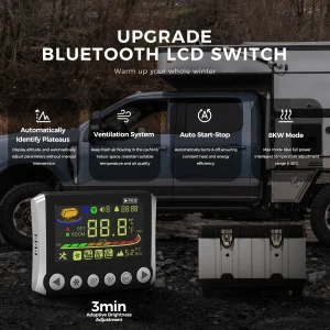 8KW Auxiliary Diesel Heater 12V/24V/220V - Thumbnail Image 2