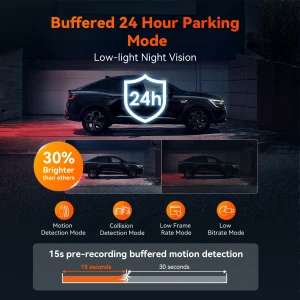 Vantrue S1pro Dashcam 2.7K Front and Rear - Thumbnail Image 5