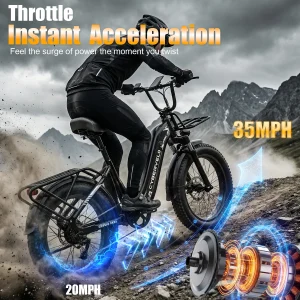Cybervelo 1000W Motor Peak Electric Bike - Thumbnail Image 2