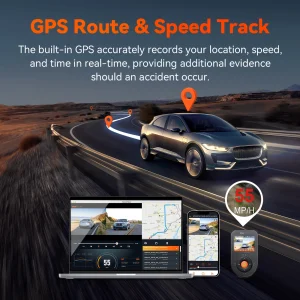 Vantrue S1pro Dashcam 2.7K Front and Rear - Thumbnail Image 6
