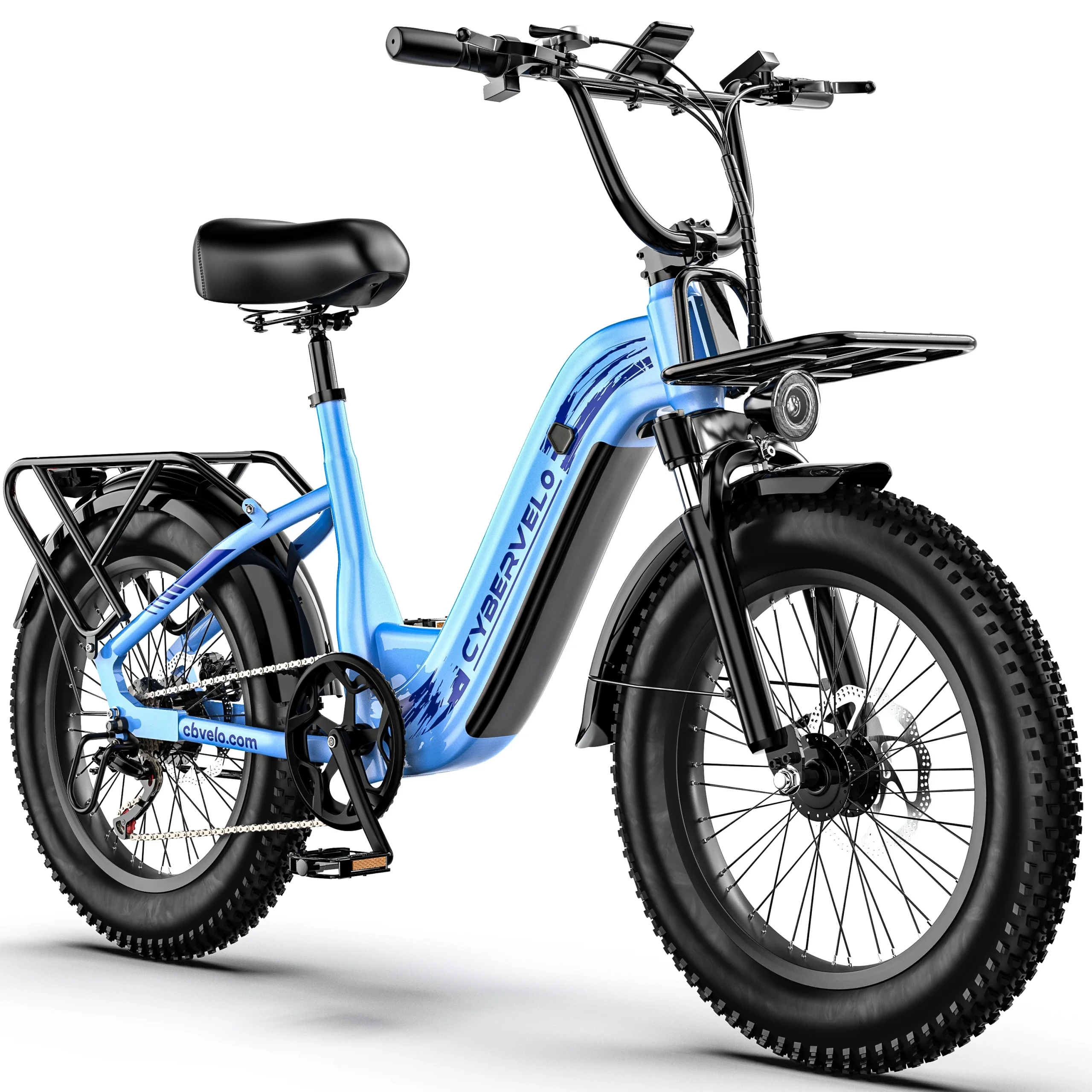 Cybervelo 1000W Motor Peak Electric Bike - Image 8
