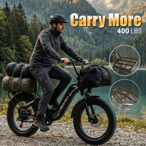 Cybervelo 1000W Motor Peak Electric Bike - Thumbnail Image 6
