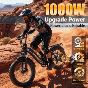 Cybervelo 1000W Motor Peak Electric Bike - Thumbnail Image 3