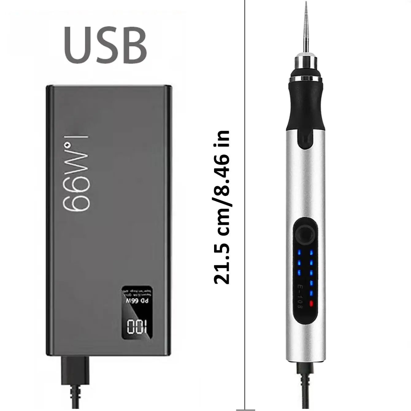 58/74/83 PCS USB Charging Mini Electric Engraving Machine - Image 2