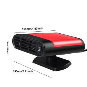 12/24V Portable Car Heater  Car Electric Heater Windscreen Defroste - Thumbnail Image 5